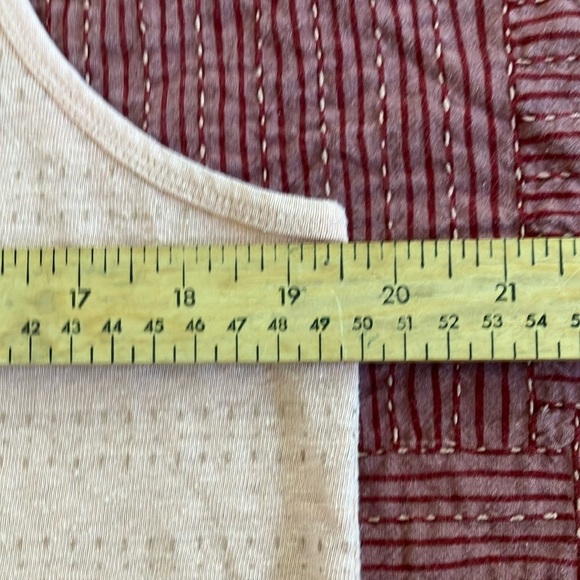 Linen blend light peach tank top by Old Navy Top Sleeveless Style - Picture 7 of 16